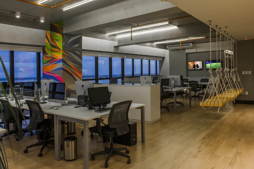 Escritório corporativo moderno